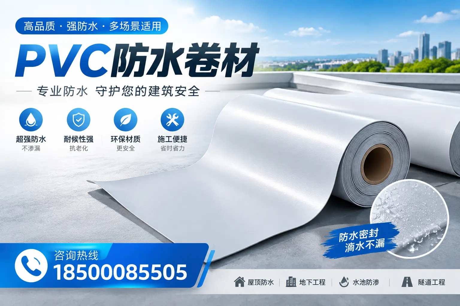 PVC防水卷材的市场竞争分析，那曲品牌选择参考