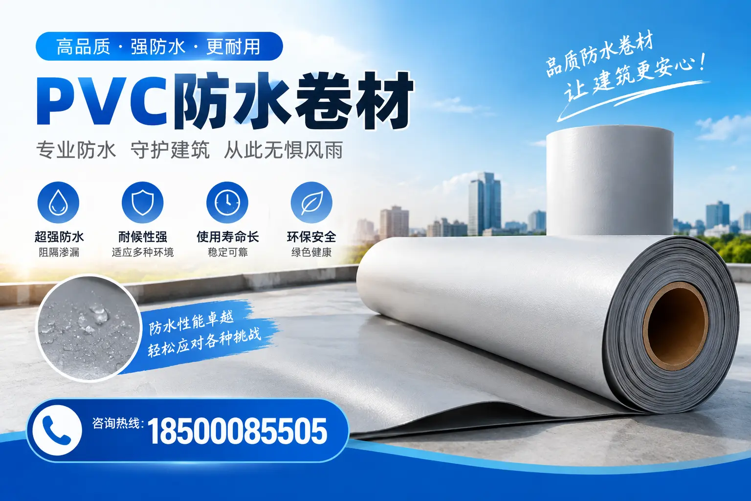 如何选择高质量的PVC防水卷材？那曲消费者必看指南